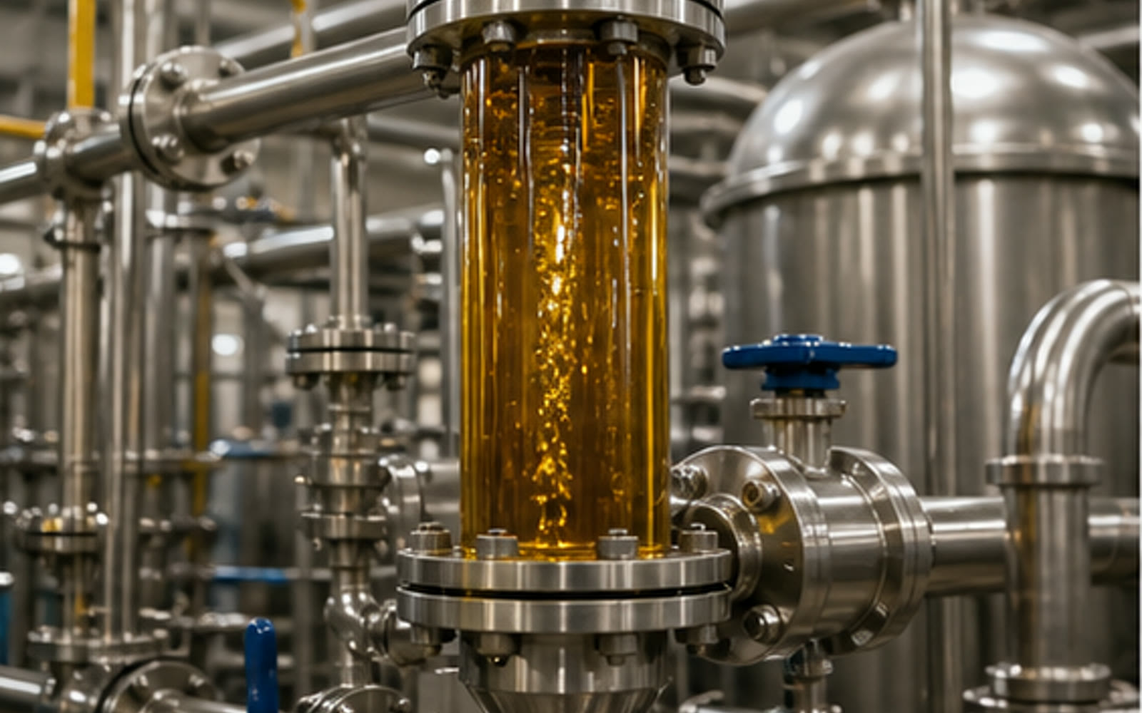 Rapeseed oil clarification loop reference